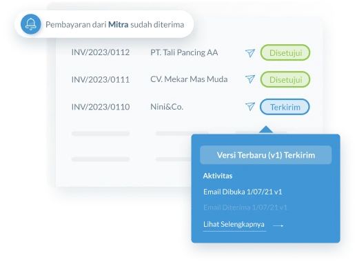 Lacak Status Pengiriman Invoice