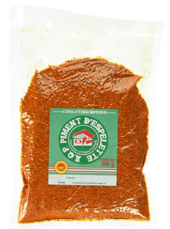 Piment Despelette Terre Exotique Aop 250gr Sucresale 