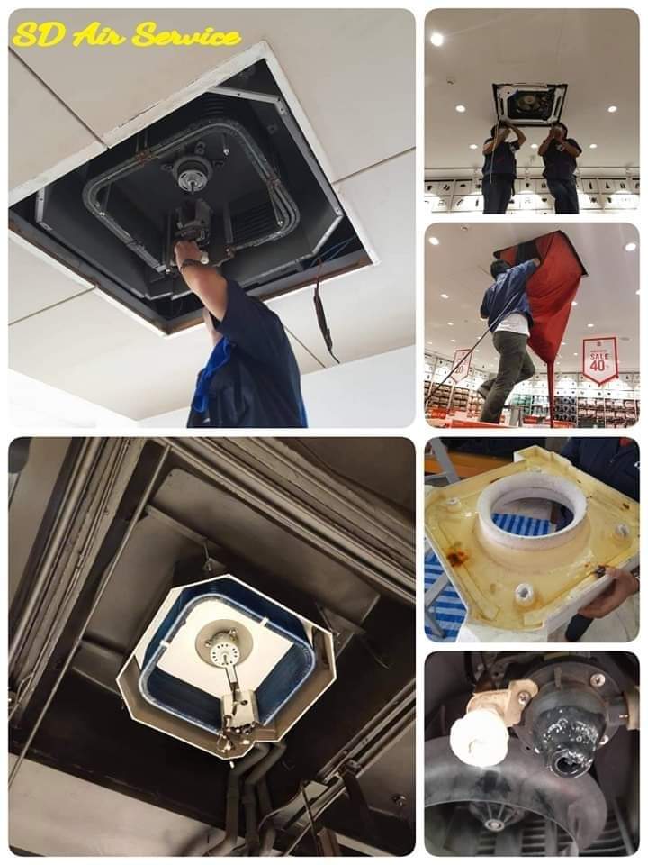 ผลงานซ่อมแอร์