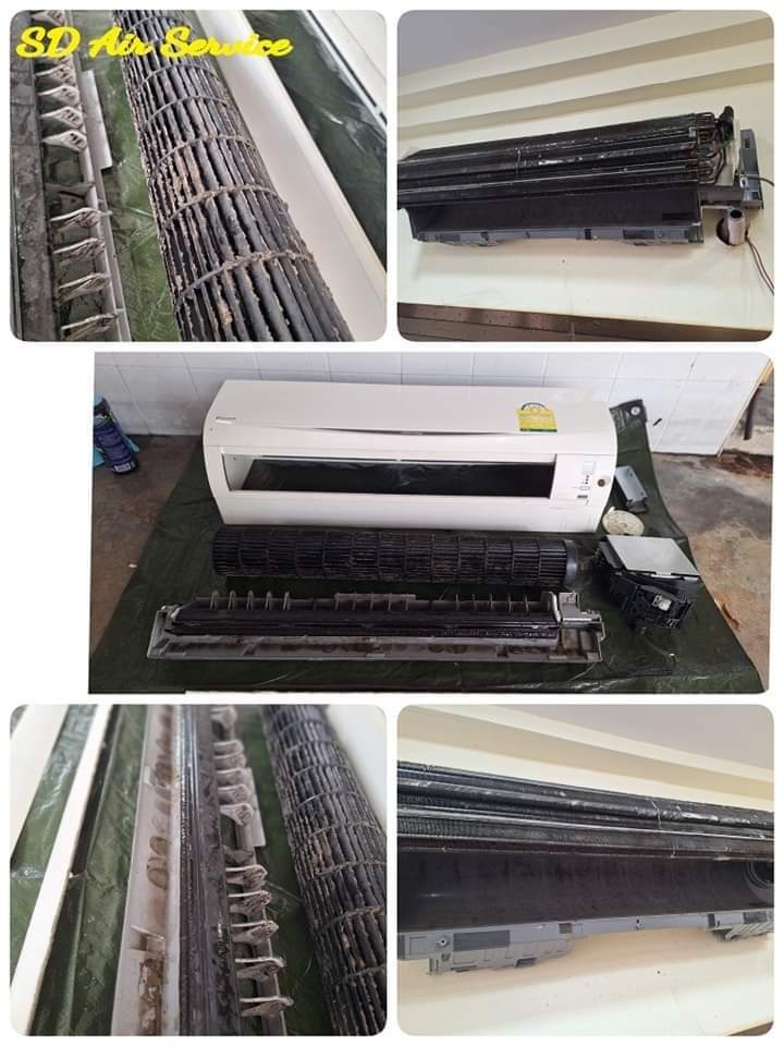 ผลงานซ่อมแอร์