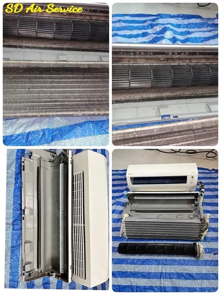 ผลงานซ่อมแอร์