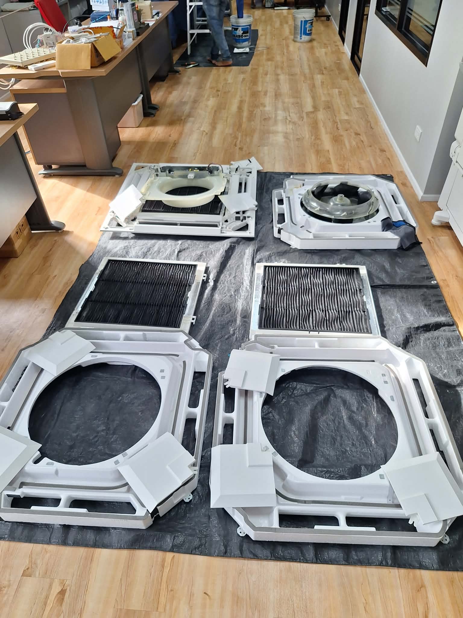 ผลงานซ่อมแอร์