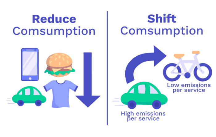 Image of Reduce and shift your consumption