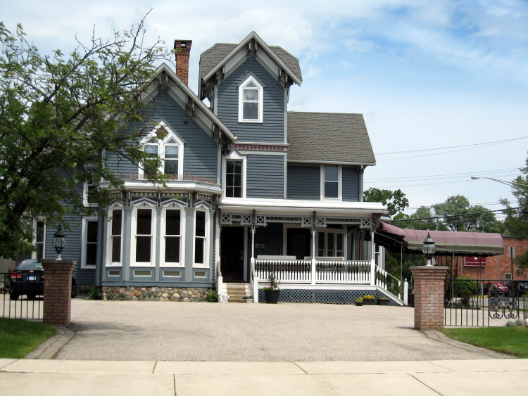 Dr. William Deats House, south elevation, 2012