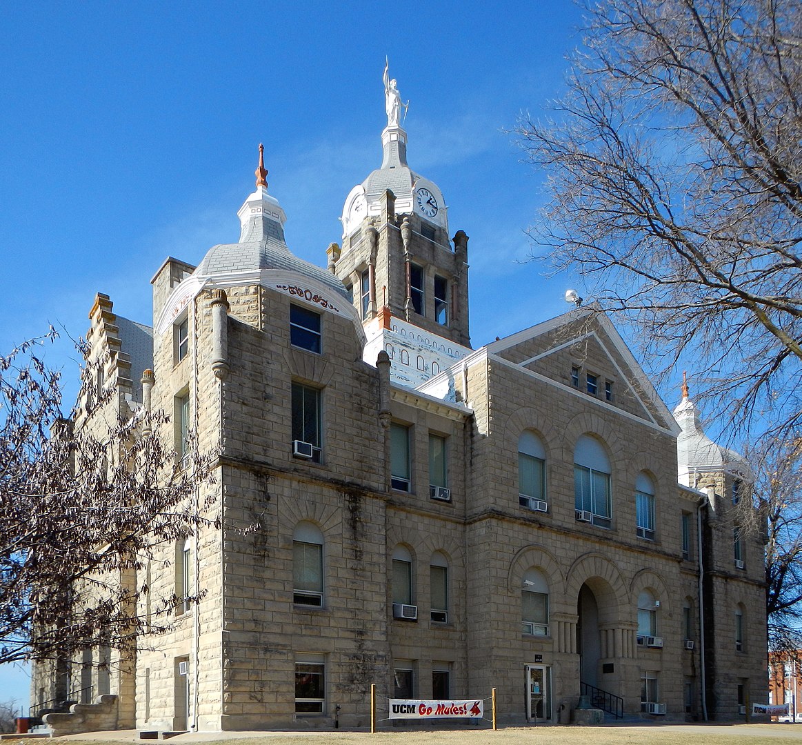 Johnson County Courthouse Clio