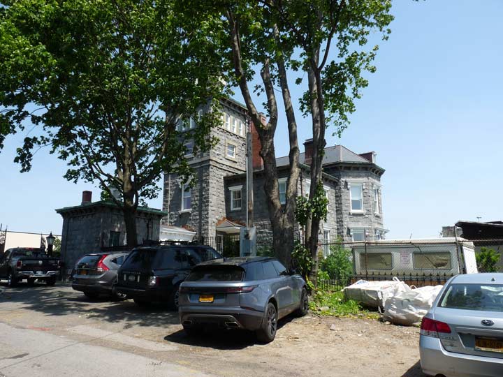 The mansion as it has appeared in recent years