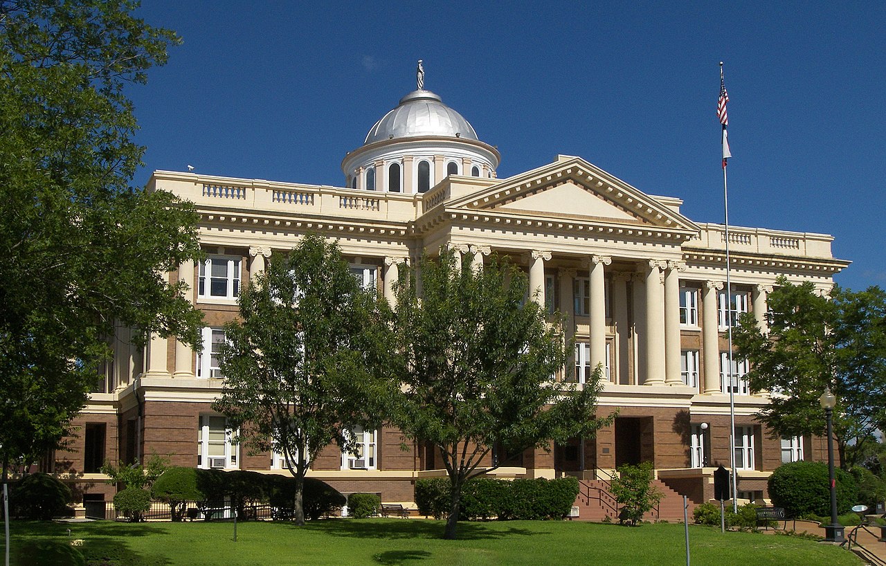The Anderson County Courthouse was built in 1914 and is one of the most architecturally impressive courthouses in Texas.