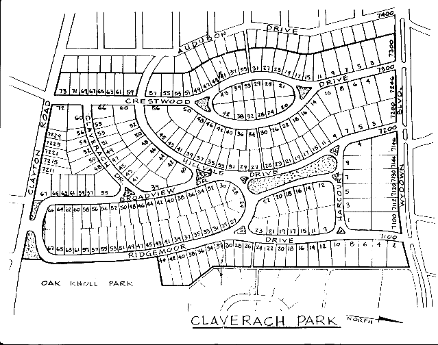 Claverach Park Historic District Clio