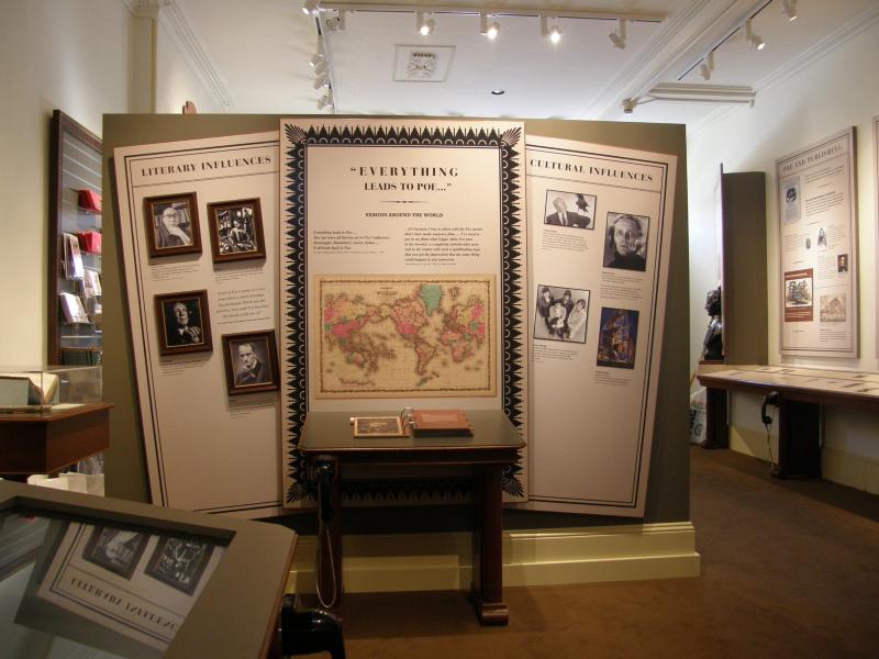 An exhibit within the Historic Site.