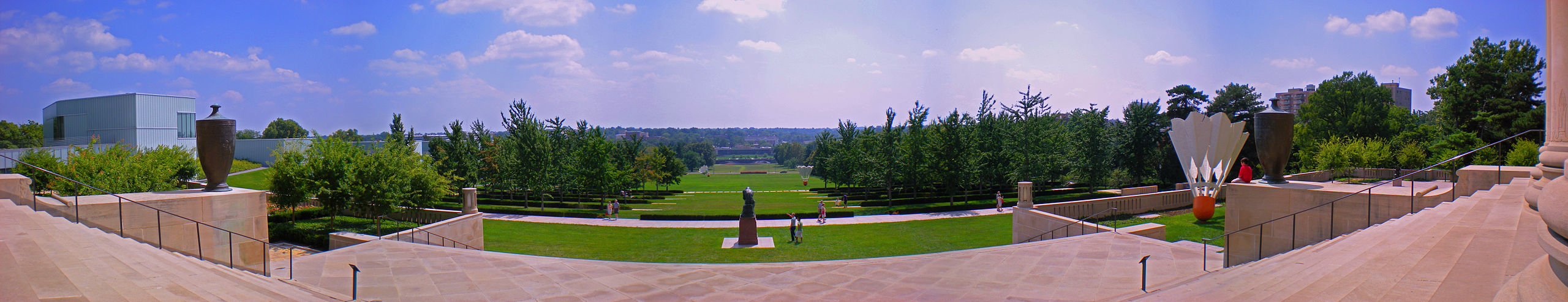 A panorama view of the Museum in 2008.