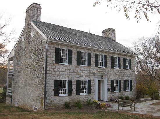 The Daniel Boone Home was built in the early 1800s by Daniel's son, Nathan.
