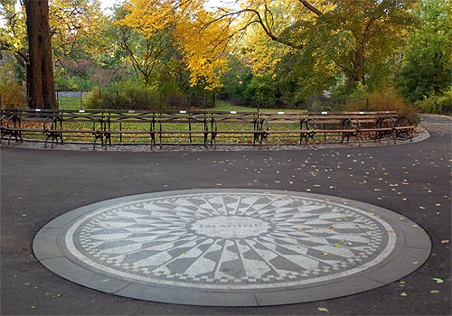 Strawberry Fields was officially dedicated on October 9, 1985, the 45th anniversary of Lennon's birth.