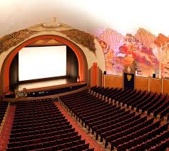 The movie theatre inside the casino.