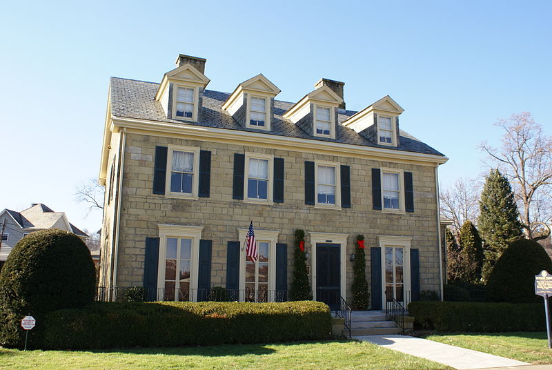 The home of David Putnam, Jr. located at 519 Fort Street in Marietta, Ohio. 