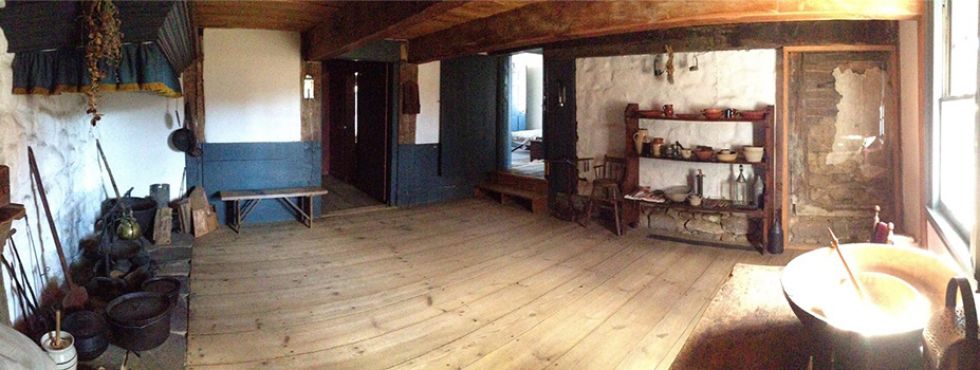 Interior view of the house