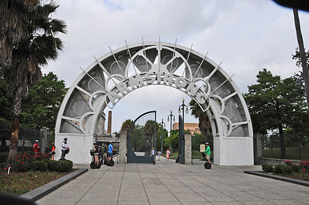 Entrance to Louis Armstrong Park