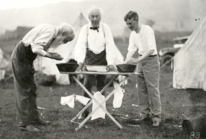 Camping- John, Edison, Firestone