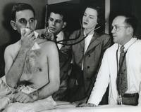 Patient During a Tuberculosis Examination
