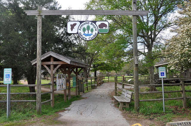 Entry to the Nature Center