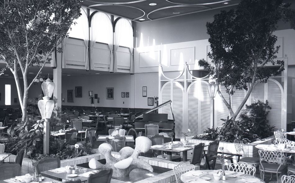 Pavilion Restaurant at Stix, Baer and Fuller - River Roads Mall, 1961