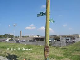 Bugle Field site in present day. Rockland Industries