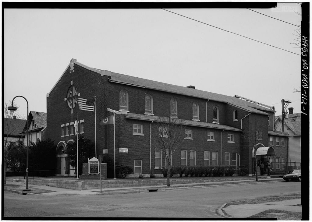 Pilgrim Baptist Church in the 1980s.