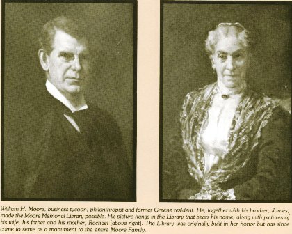 Mrs. Moore and son, William