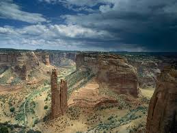 Spider Rock is more than a unique geological feature of Canyon de Chelly. Western Native American religions and myths say this was home to Grandmother Spider, creator of the world.