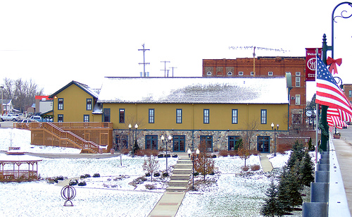 The Grand Ledge Opera House was built in 1884.