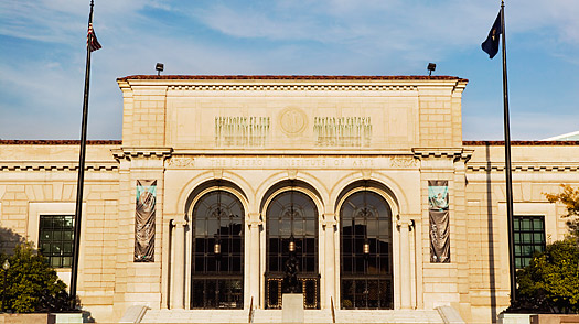 The Detroit Institute of Arts was founded in 1888 and moved to this location in 1927.