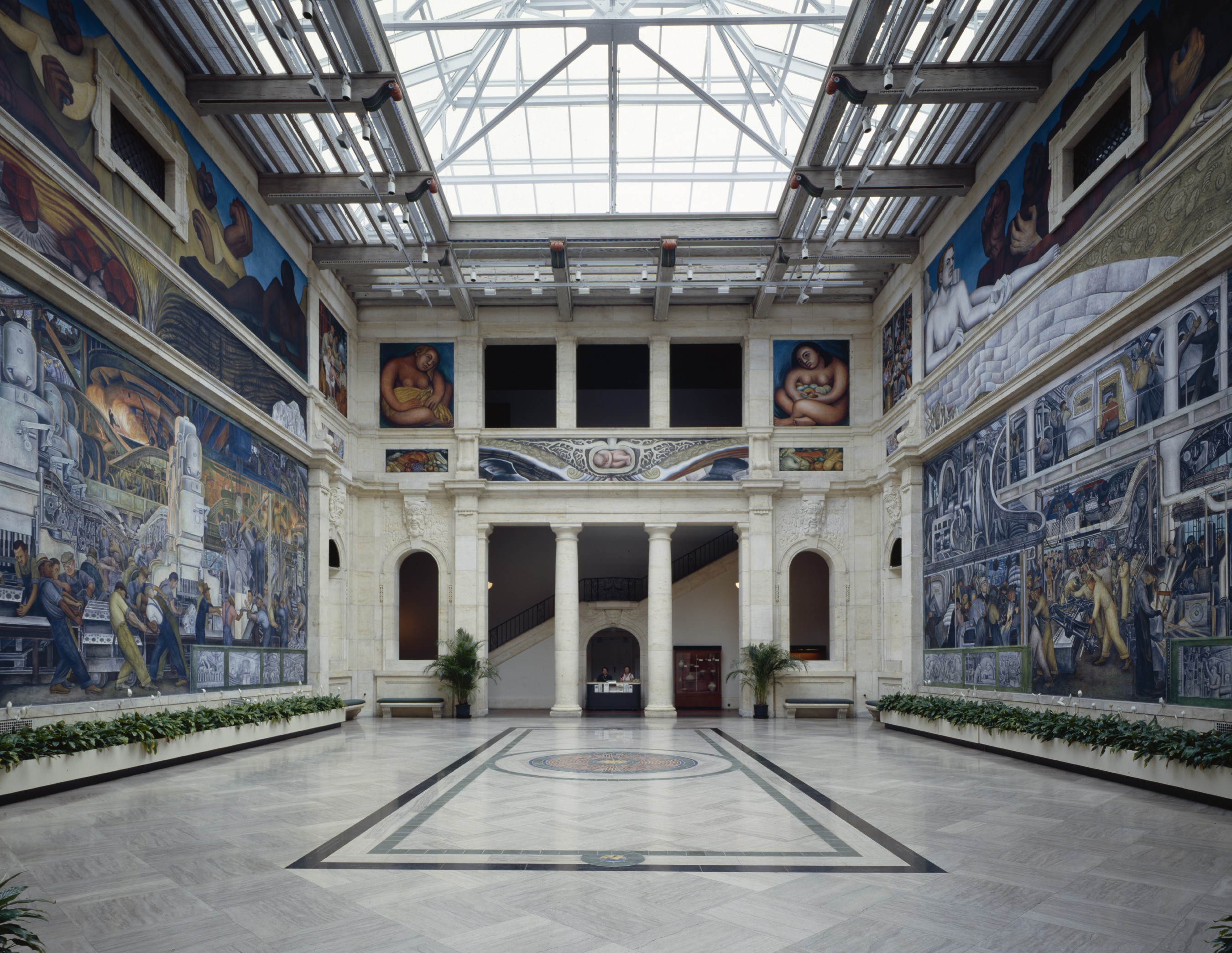 Inside of Detroit Institute of Arts 