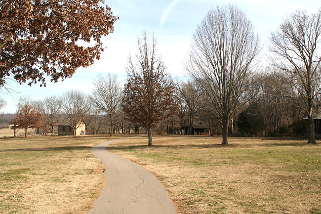 Prairie Grove Battlefield State Park walking trail