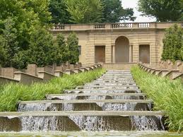 Nation's largest cascading fountain