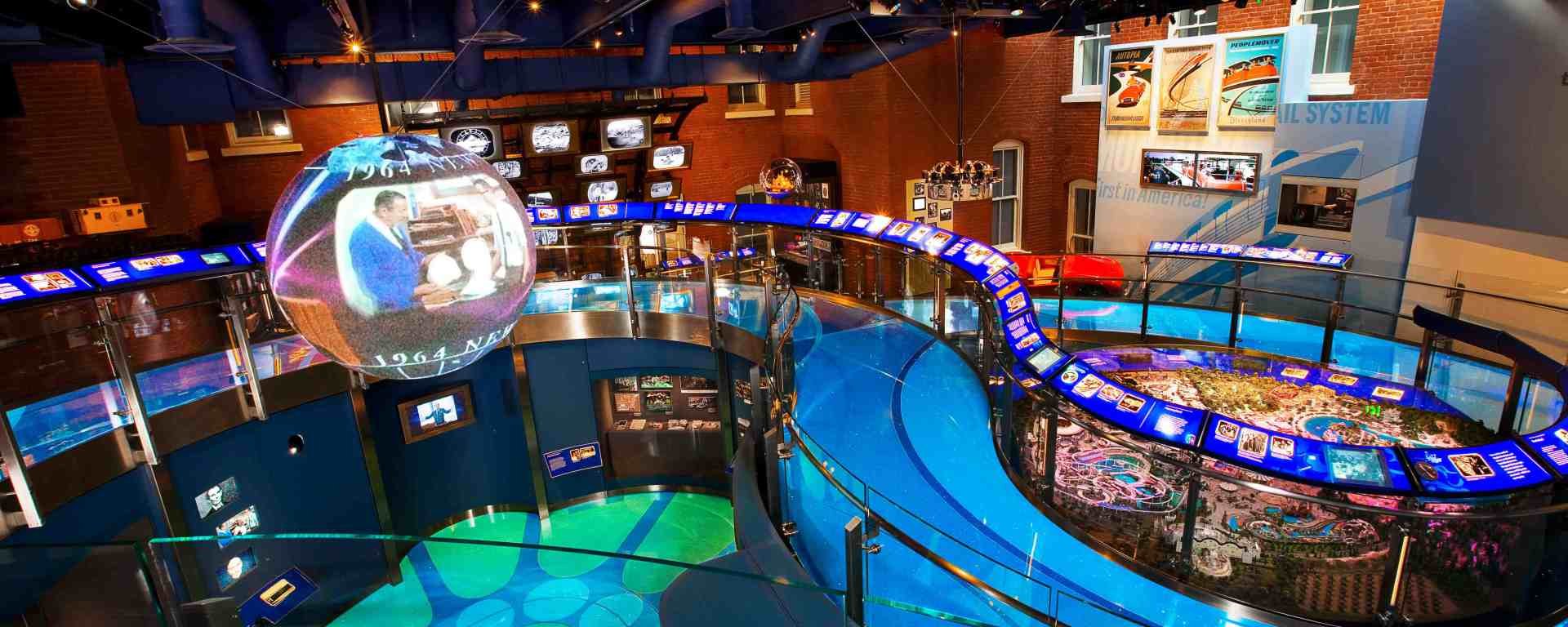 This interactive walk-through timeline chronicles the life and achievements of Walt Disney. Image obtained from Disney Fans By Fans.