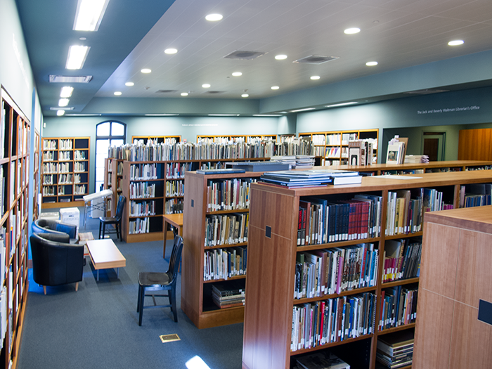 The museum's library