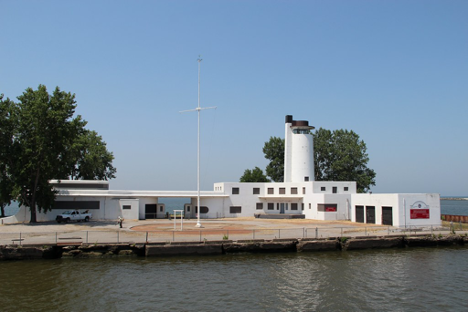 Old Ninth District Coast Guard Station, constructed in 1940 