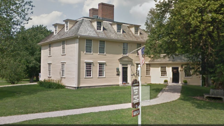 Buckman Tavern (Google Earth photo)