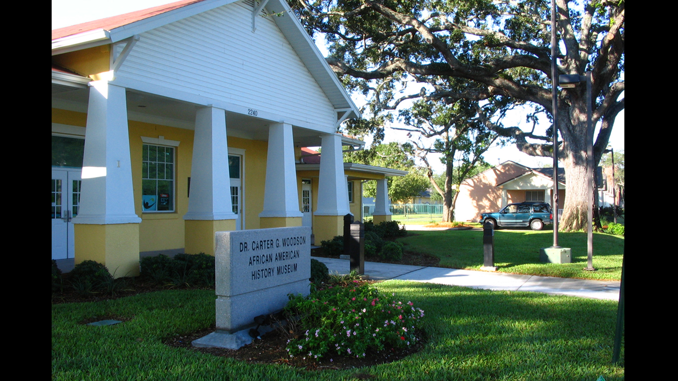 The museum offers a variety of exhibits and collections related to African American history in Florida