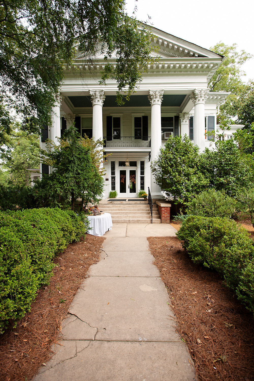 Exterior of Banks Mansion