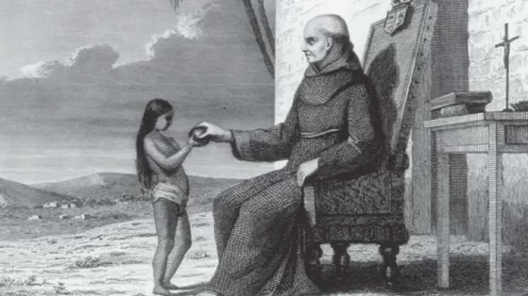 A 19th-century engraving of Padre Narciso Duran. Duran had a reputation as a jovial leader with great fondness for music, but he may also have been given to fits of depression.