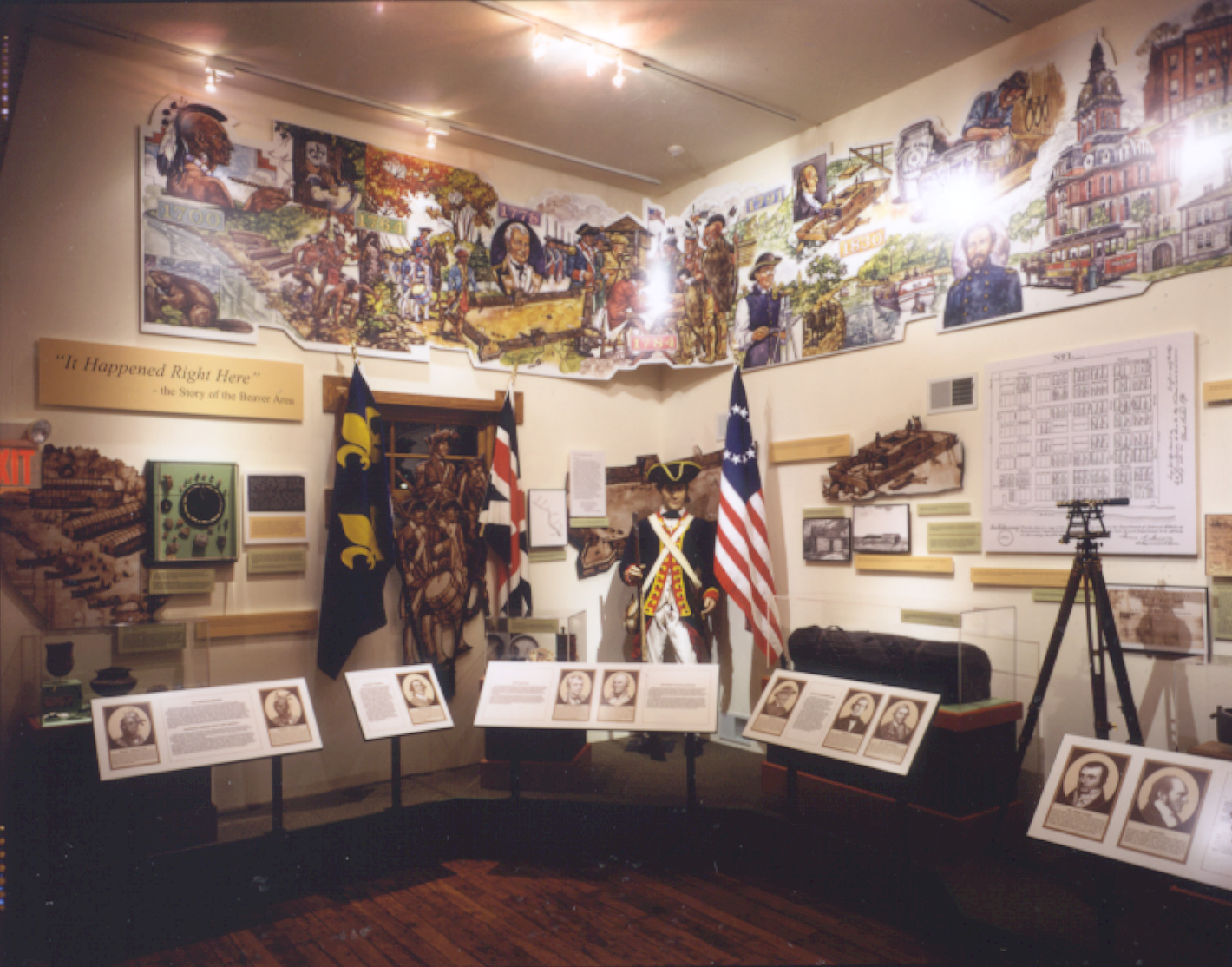 Interior of the Beaver Area Heritage Museum (photo courtesy of the Beaver Area Heritage Museum/Nicholas Traub)