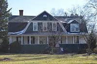 View of the E.B. Hawkins house from the front yard.