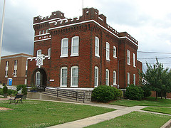 This picture shows the Barrow County Museum building.