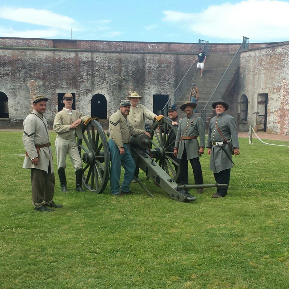 Civil War Reenactment, Fort Macon, 2017