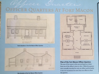 Rendering Fort Macon Officer Quarters