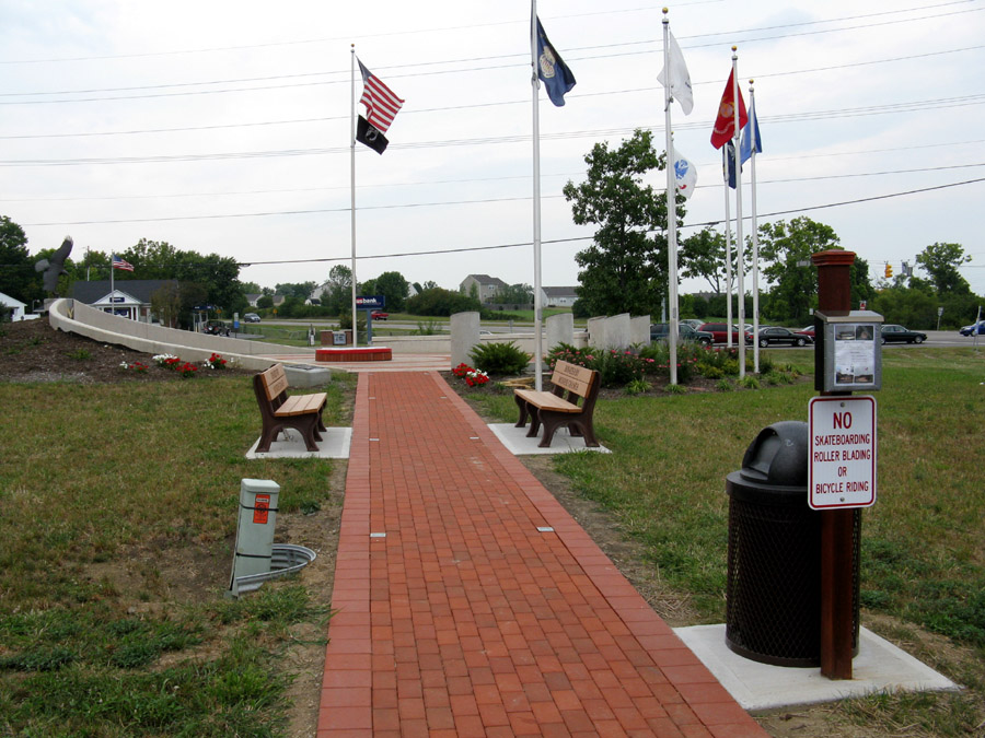 Here is another view of the Vietnam Veterans Memorial