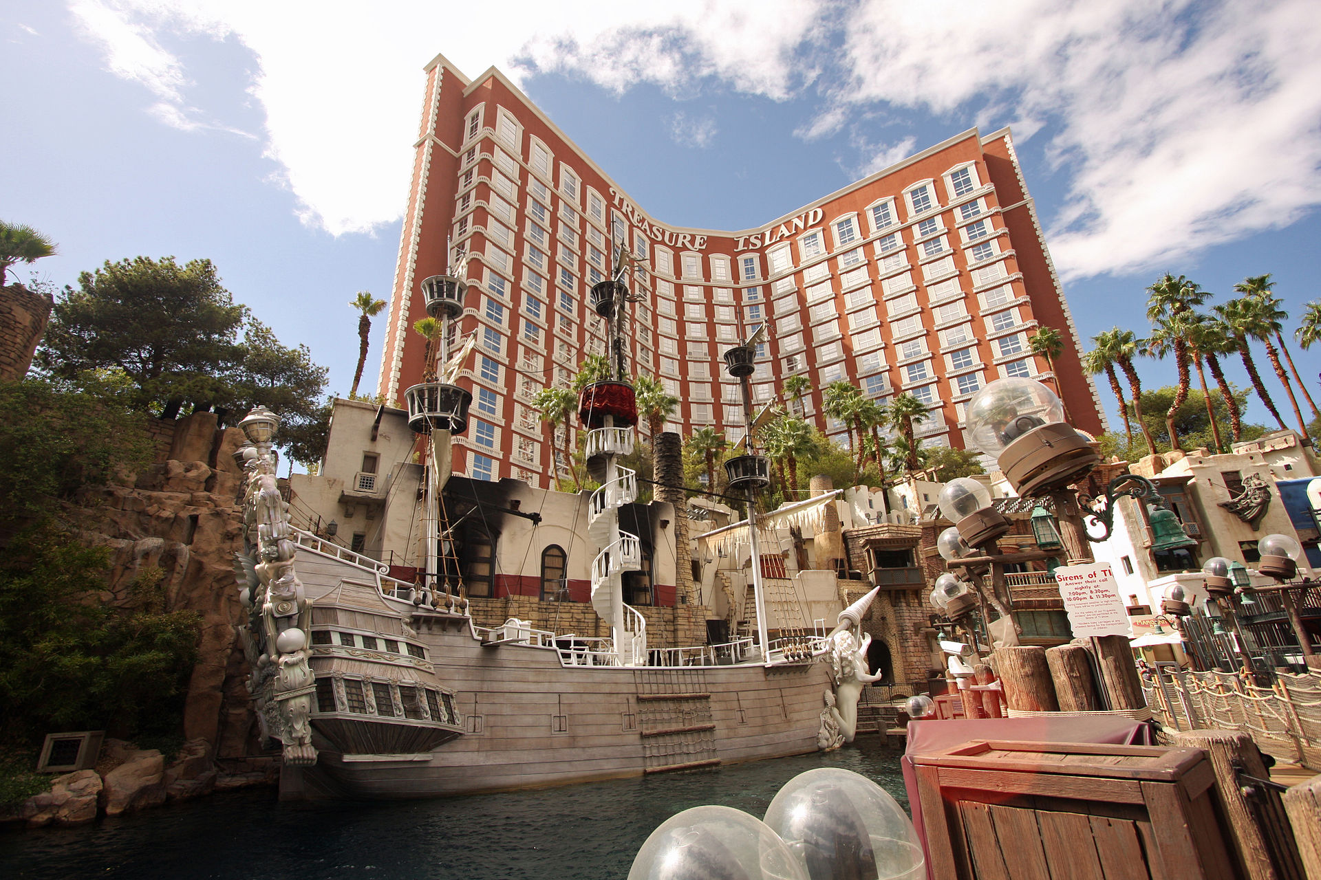 A view of Treasure Island.