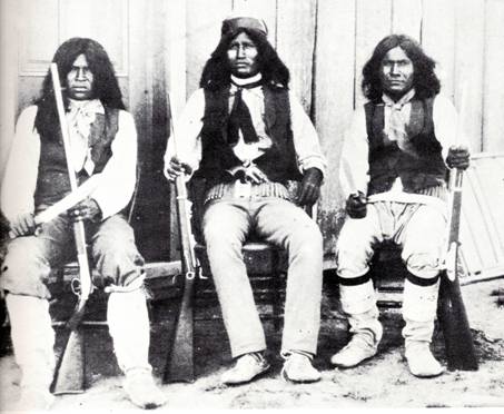 Apache Scouts circa 1870s