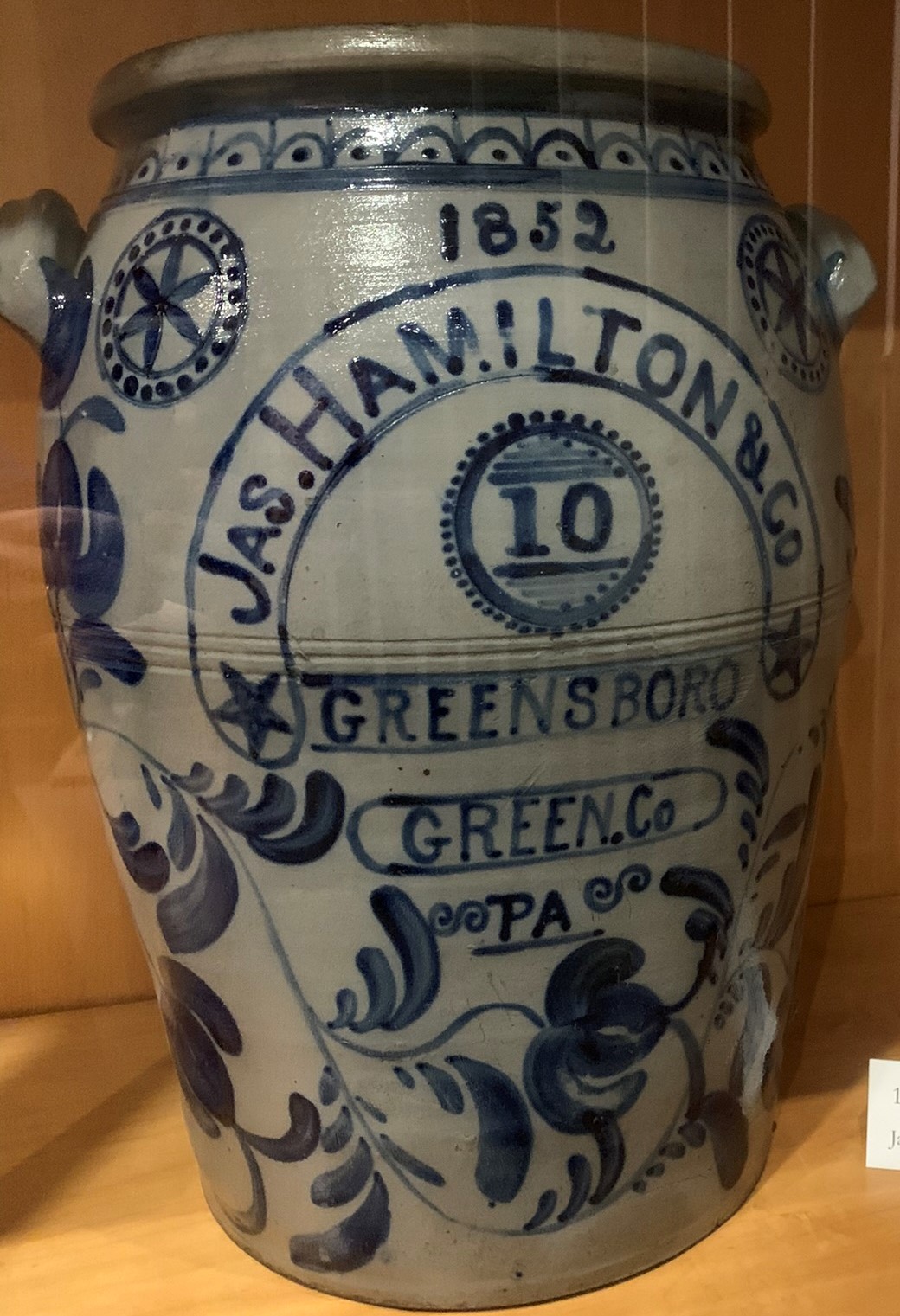 Exhibit Room B Greensboro Pottery Clio