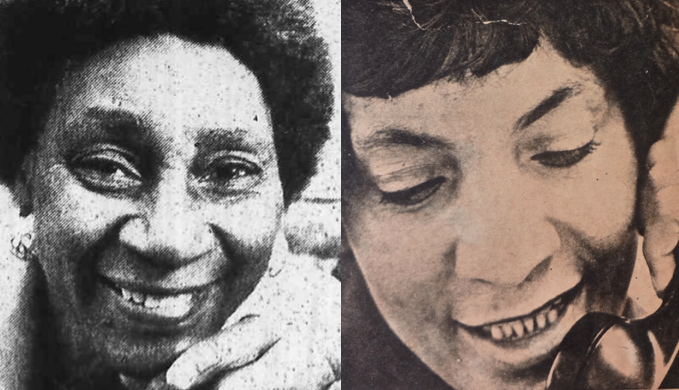 Lerlean Johnson (left)
Dorothy Eure (right)